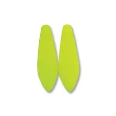 Bright Neon Yellow Side Drill Daggers, 3 x 11mm, Pack of 10