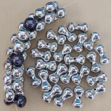 One Off Wonder - Acrylic Barbell Beads - 20pcs