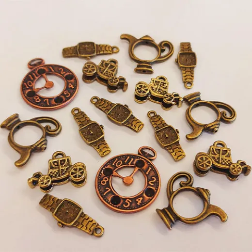 Back In Time For Tea Vintage Style Charm Mix Back In Time For Tea Vintage Style Charm Mix
