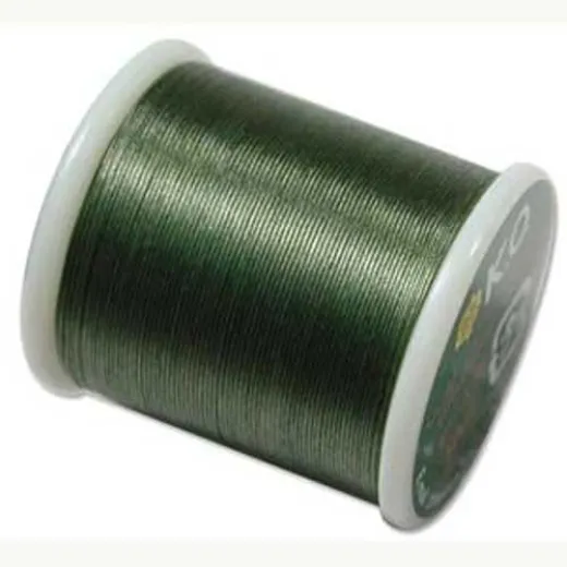 Dark Olive KO Thread, 55 yard Reel