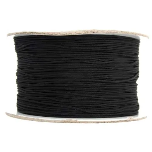 1mm Knotting Cord, Approx 5 Metres, Black 1mm Knotting Cord, Approx 5 Metres, Black