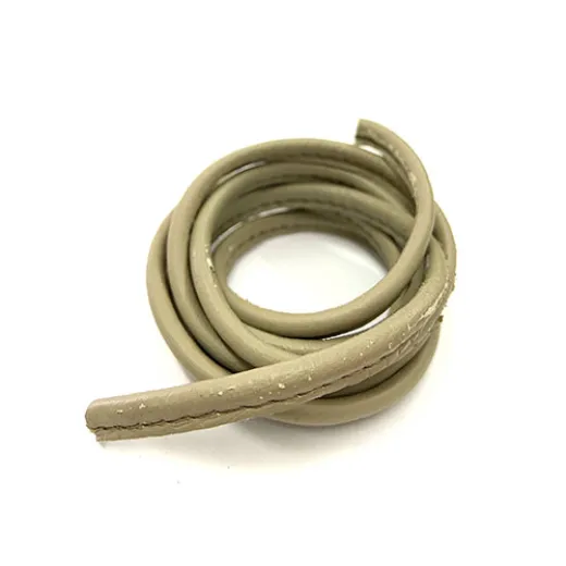 3 x 10mm Nappa Leather, Taupe, 1 Metre 3 x 10mm Nappa Leather, Taupe, 1 Metre