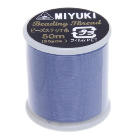 Light Blue Miyuki Beading Thread - 50m reel Light Blue Miyuki Beading Thread - 50m reel