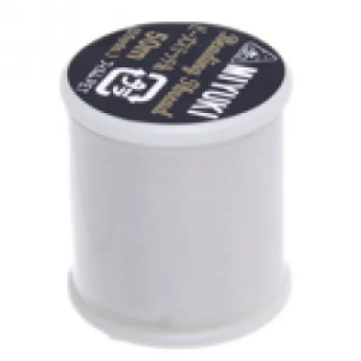 White Miyuki Beading thread - 50m reel
