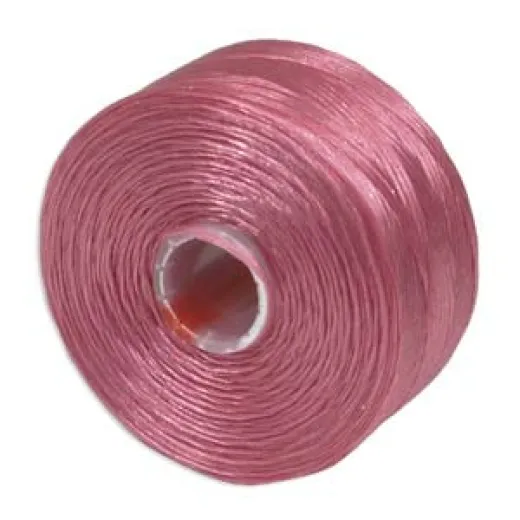 Light Orchid S-Lon D Tex 45 beading cord Light Orchid S-Lon D Tex 45 beading cord