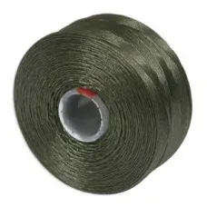 Olive S-Lon D Tex 45 beading cord