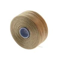 Beige S-Lon AA Bead weaving thread