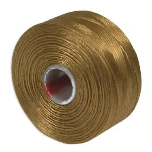 Gold S-Lon AA Bead weaving thread Gold S-Lon AA Bead weaving thread