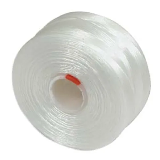 White S-Lon AA Bead weaving thread White S-Lon AA Bead weaving thread