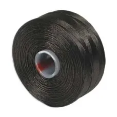Chocolate S-Lon D Tex 45 beading cord