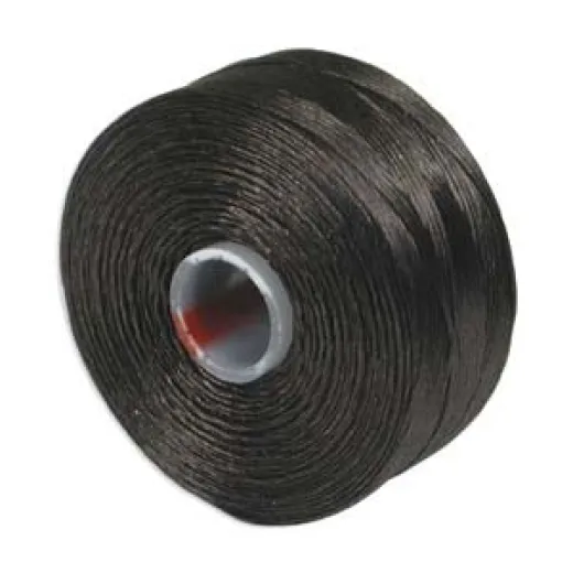 Chocolate S-Lon D Tex 45 beading cord Chocolate S-Lon D Tex 45 beading cord
