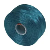 Teal S-Lon D Tex 45 beading cord