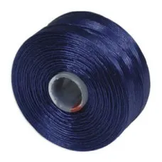 Royal Blue S-Lon D Tex 45 beading cord