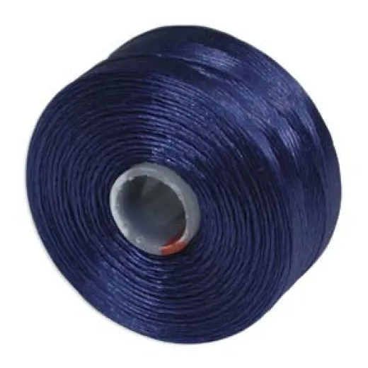 Royal Blue S-Lon D Tex 45 beading cord Royal Blue S-Lon D Tex 45 beading cord