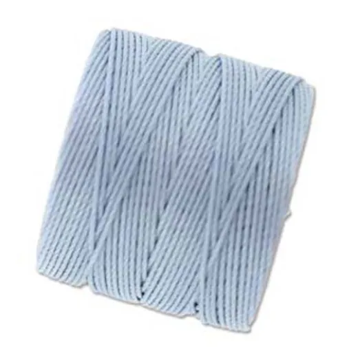 Blue Morning S-Lon 0.5mm Bead Cord on 77 yard Spool Blue Morning S-Lon 0.5mm Bead Cord on 77 yard Spool