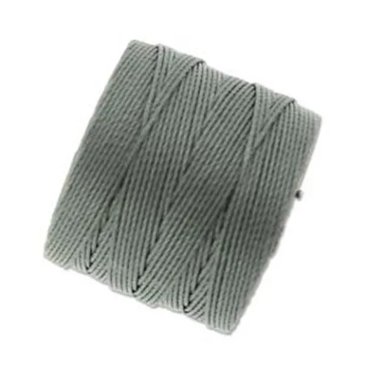 Gunmetal S-Lon 0.5mm Bead Cord on 77 yard Spool Gunmetal S-Lon 0.5mm Bead Cord on 77 yard Spool