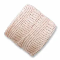 Natural S-Lon 0.5mm Bead Cord on 77 yard Spool