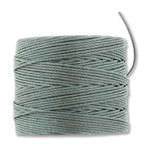 Silver S-Lon Bead Cord Silver S-Lon Bead Cord