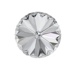 12mm Crystal Foiled Swarovski Rivoli