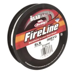 Fireline Thread, 8lb Crystal 300yd 0.007
