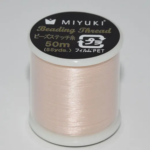 Peach Blossom Miyuki Beading Thread - 50m reel Peach Blossom Miyuki Beading Thread - 50m reel