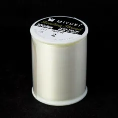 Eggshell Miyuki Beading Thread - 500m reel
