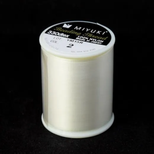 Eggshell Miyuki Beading Thread - 500m reel