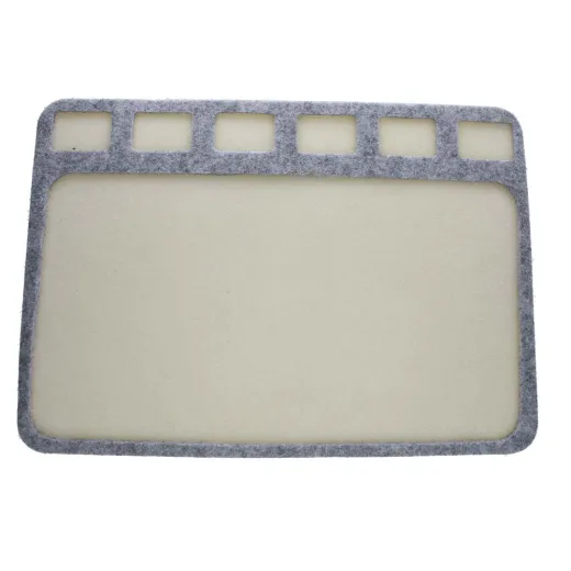 11 x 8 inch (28 x 20cm) size Bead Mat With 6 Bead Compartments