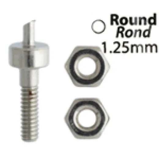 Metal Complex Replacement Pins, 2 Sets, Round 1.25mm Metal Complex Replacement Pins, 2 Sets, Round 1.25mm