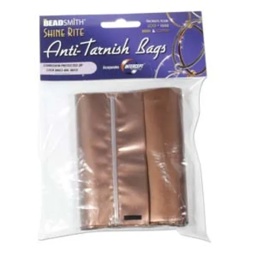 Shine Rite Anti-Tarnish Bags, 4x6 inches, Pack of 10 Shine Rite Anti-Tarnish Bags, 4x6 inches, Pack of 10