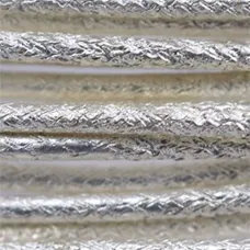 20 Gauge Check Pattern German Style Wire, 2M, Silver Plated