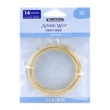 Gold Colour, 3M,14 Gauge, Copper Wire