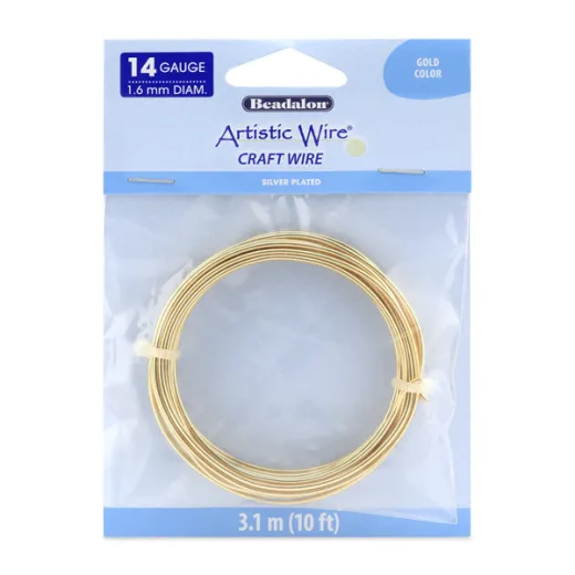 Gold Colour, 3M,14 Gauge, Copper Wire Gold Colour, 3M,14 Gauge, Copper Wire
