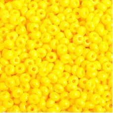 Opaque Yellow, Size 6/0, 22g