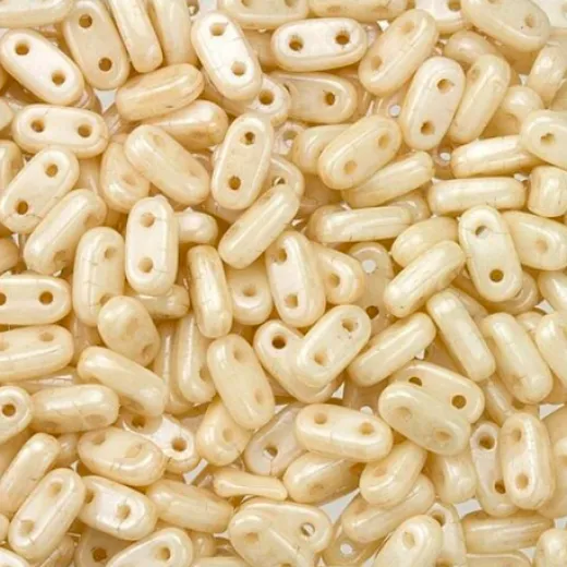 Lustre Champagne 6mm Bar Beads - 9gm Approx Lustre Champagne 6mm Bar Beads - 9gm Approx