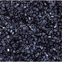 Size 8/0 Miyuki Cut Seed Beads, Amethyst Luster, Colour 0171, Approx 22 Grams