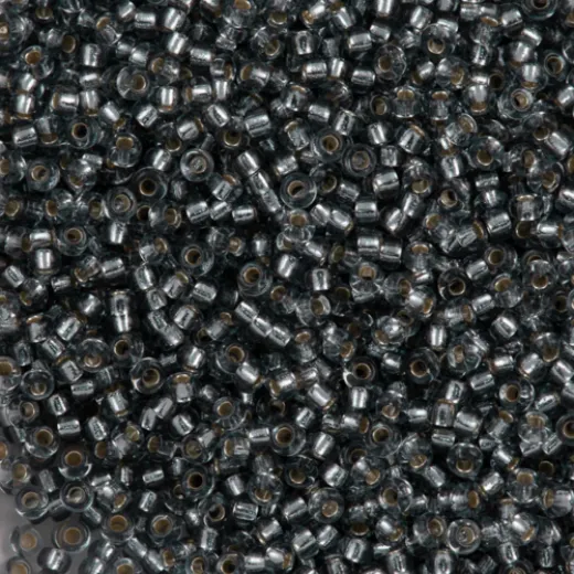 Light Grey Silver Lined, Miyuki 11/0 Seed Beads, Colour 0021L, 22g Approx 