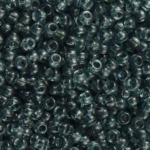 Grey Transparent, Miyuki 11/0 Seed Beads, Colour 0152, 250 Grams Grey Transparent, Miyuki 11/0 Seed Beads, Colour 0152, 250 Grams