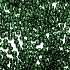Transparent Dark Emerald, Miyuki 11/0 Seed Beads, Colour 0156, 22g Approx.