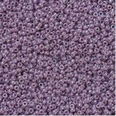 Opaque Mauve AB Miyuki 11/0 Seed Beads, 22g, Colour 0478