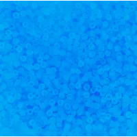 Aqua Transparent Matte, Miyuki 11/0 Seed Beads, Colour 0148F, 250 Grams