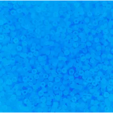 Aqua Transparent Matte, Miyuki 11/0 Seed Beads, Colour 0148F, 250 Grams