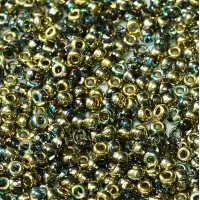 Crystal Golden Rainbow, Miyuki 11/0 Union Seed Beads, Colour 55023, Approx. 22g
