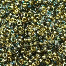 Crystal Golden Rainbow, Miyuki 11/0 Union Seed Beads, Colour 55023, Approx. 22g
