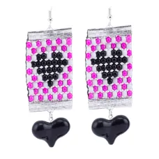 Class of 99 Earrings, A Free Pattern from Beadalon 