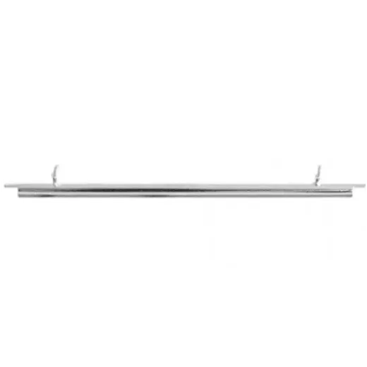 Miyuki Findings End Tube, Silver, 35mm With 2 Loops, Pack of 2 Miyuki Findings End Tube, Silver, 35mm With 2 Loops, Pack of 2