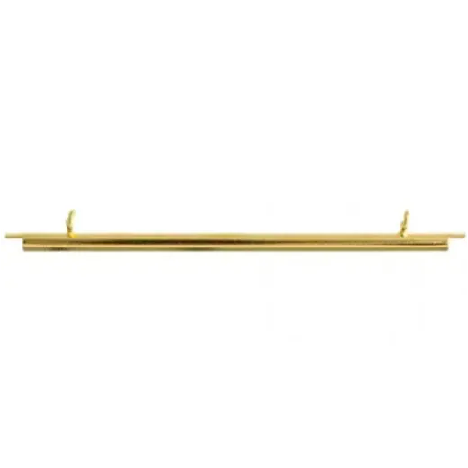 Miyuki Findings End Tube, Gold, 35mm With 2 Loops, Pack of 2 Miyuki Findings End Tube, Gold, 35mm With 2 Loops, Pack of 2
