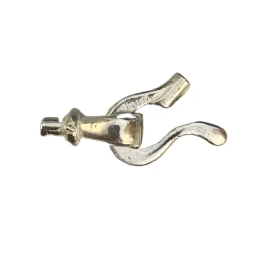 Beadalon Hook & Eye Crimp Clasp, Size 2, Pack of 4 Beadalon Hook & Eye Crimp Clasp, Size 2, Pack of 4