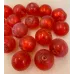Bulk Bag 18mm Gold Foiled Round Beads, Orange, Approx 250 Grams Bulk Bag 18mm Gold Foiled Round Beads, Orange, Approx 250 Grams
