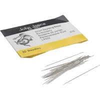 Size 10 John James English Short Beading Needles, Pack of 25